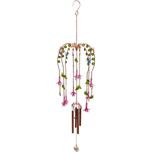 Fuchsia Plant Design Windchime
