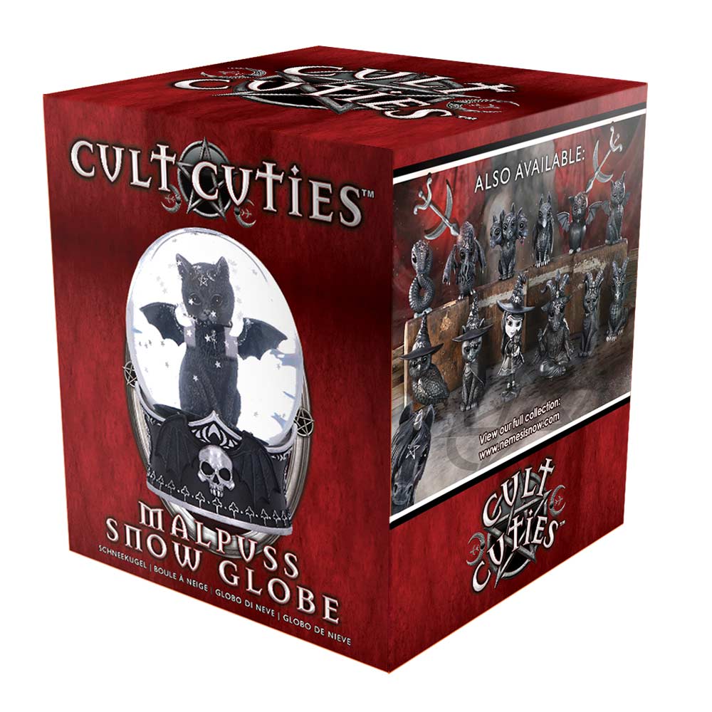 Cult Cuties: Malpuss Snow Globe