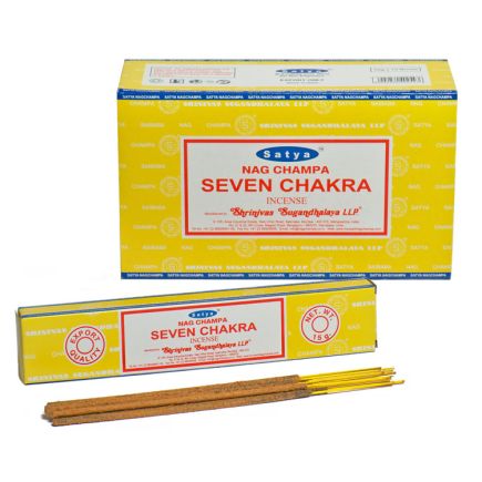 Satya Seven Chakra Incense Sticks