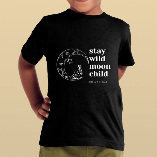 Originals; Kid's Stay Wild Moon Child T Shirt